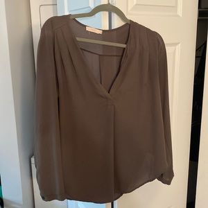 Olive green Lush blouse
